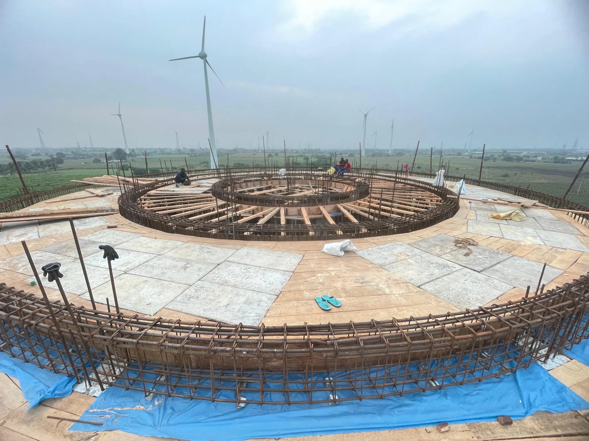 OHT Bottom Dome Ring Beam Casting